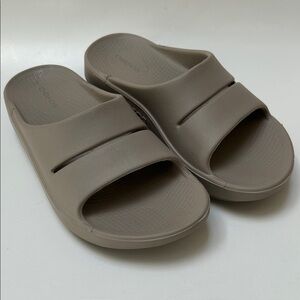 Oofos OOAhh Recovery Slide Sandals, Nomad, Size 37